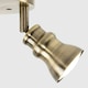 image 1 of ValueLights Modern Retro Antique Brass 3 Way Round Adjustable Ceiling Spotlight