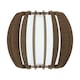 image 1 of EGLO Stellato 3 Wall Light WBS White