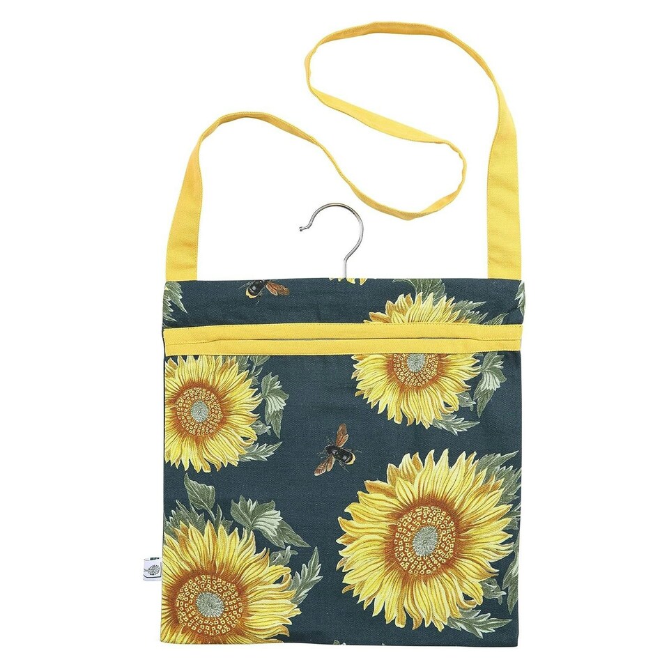 Dexam RHS Sunflower Bee Cotton Peg Bag