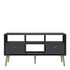 image 2 of Cumbria TV-Unit 2 Drawers Dark Grey