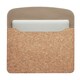 image 4 of MidOcean Grace Cork Magnetic Closure Laptop Sleeve - Beige - One Size Brown