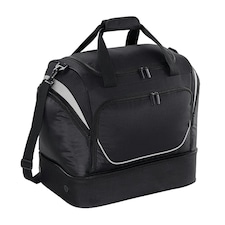 Quadra Pro Team Hardbase Holdall - Black/Light Grey - One Size