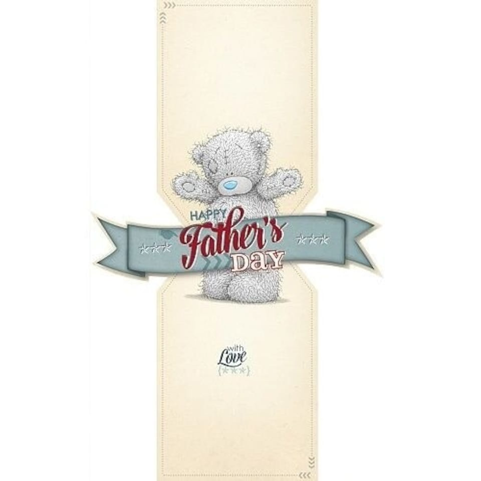 image 1 of Best Dad Me to You Bear Pop Up Father Day Card