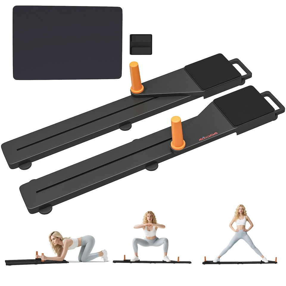 image 1 of SPORTNOW Push Up Board Set of 2, Portable Press Up Board for Home Gym