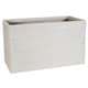 image 2 of 2 x Amalfi Trough Multipurpose Home Garden Patio Stone Effect Flower Planter N/A