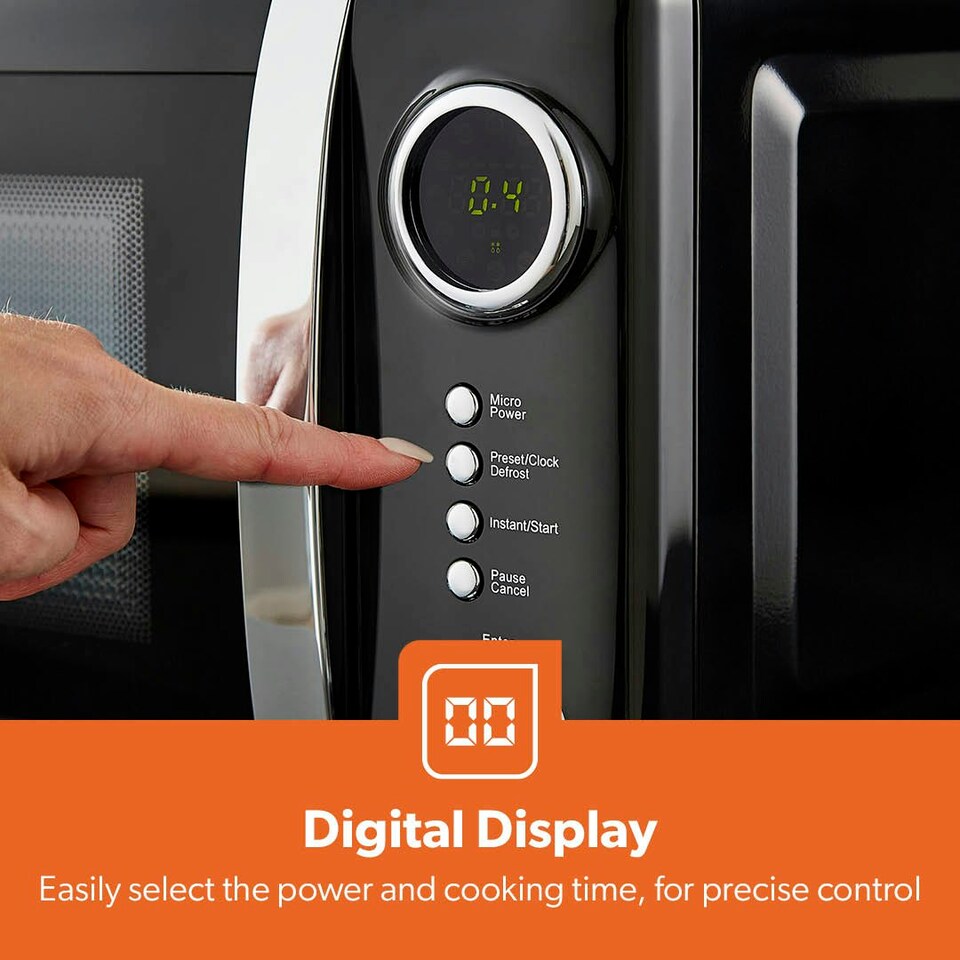 image 1 of GEEPAS Electric Kettle 4 Slice Bread Toaster & Microwave Set| Black | Black