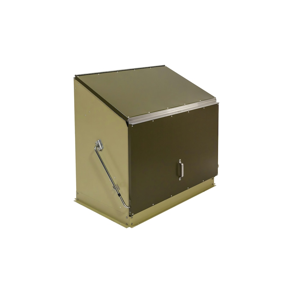 image 1 of Trimetals Sentinel Garden Small Storage Box – 109cm x 66cm Green