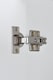 image 2 of Paddington 6 Door 2 Drawer Mirrored Wardrobe | White | Black Handles