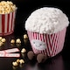 image 2 of OHS Sweetie Pie Filled Novelty Scatter Cushion Soft Fleece Toy Pillow | Red | Poppy the Popcorn