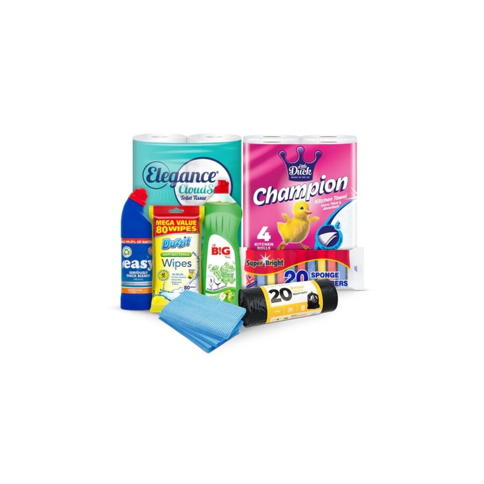 image 1 of Mega Essentials Cleaning Bundle 8 Piece