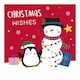 image 2 of Santa & Friends Christmas White Greeting Cards - Pack of 20