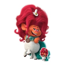 Delta Dawn Trolls World Tour Lifesize Cardboard Cutout 136cm