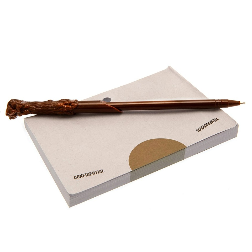 image 1 of Harry Potter Memo Book Set - White/Brown - One Size