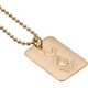 image 2 of Tottenham Hotspur FC Dog Tag - Gold - One Size