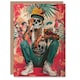 image 1 of Day Dead Portrait Tattoos Street Mexican Him Her Birthday Card