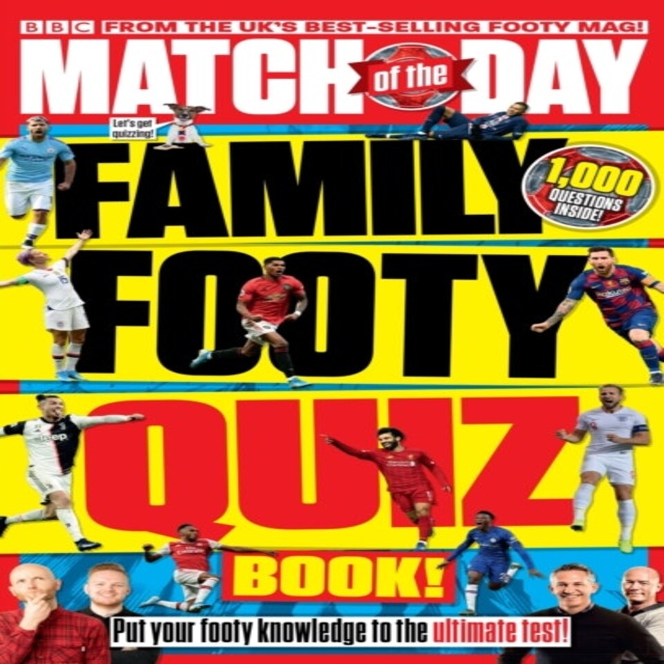 Match Of The Day Family Footy Quiz Book
