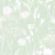 image 1 of Catherine Lansfield Meadowsweet Floral Green Wallpaper