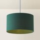image 4 of ValueLights Reni Green Floor Lamp Shade | Green