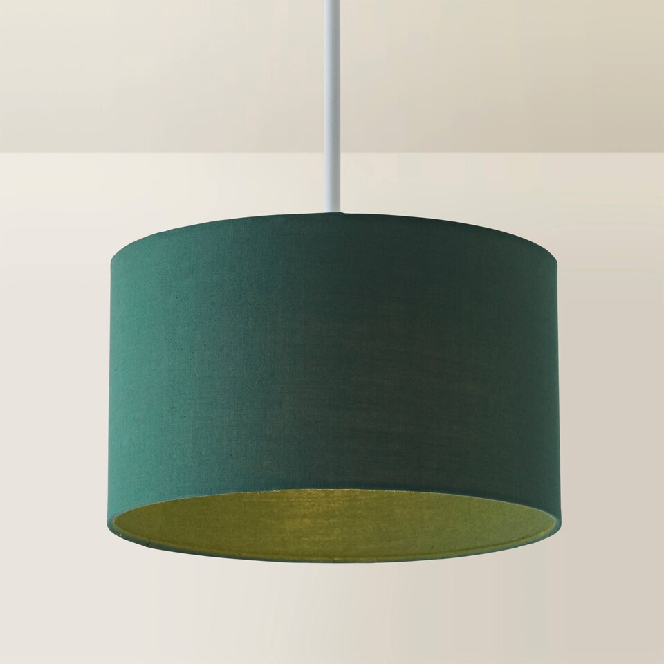 image 1 of ValueLights Reni Green Floor Lamp Shade | Green
