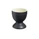 image 3 of Cooks Professional 4 Piece Egg Cup Set | Made From Durable Stoneware | Matt Black