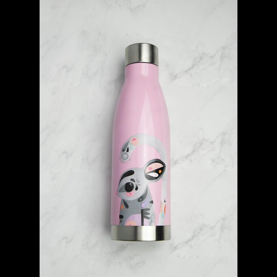 image 1 of Maxwell & Williams Water Bottle Pink Insulated 500ml