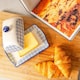 image 6 of Nicola Spring Hand-Printed Butter Dish - 18.5 x 12cm - Navy
