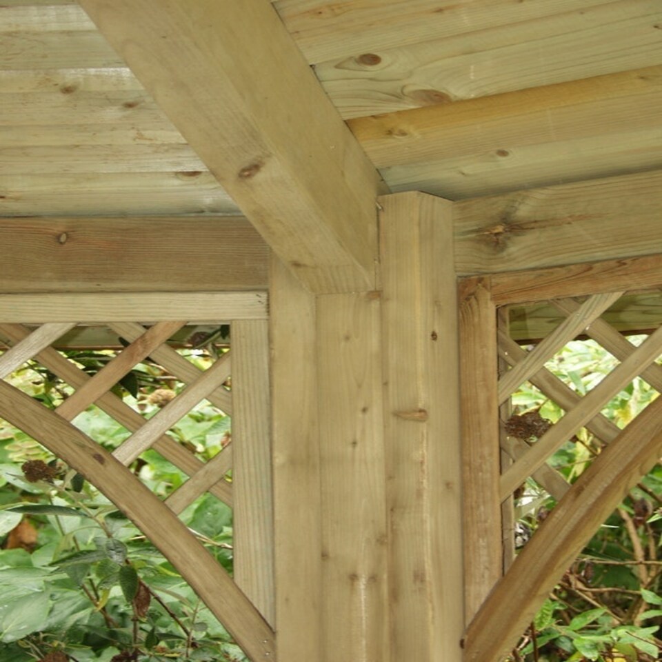image 1 of Wagner Pavilion Gazebo - Pressure Treated Timber - L420 x W420 x H335 cm