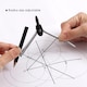 image 4 of Compass Divider with Pencil