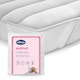 image 1 of Silentnight Quilted Mattress Protector | White | Super King