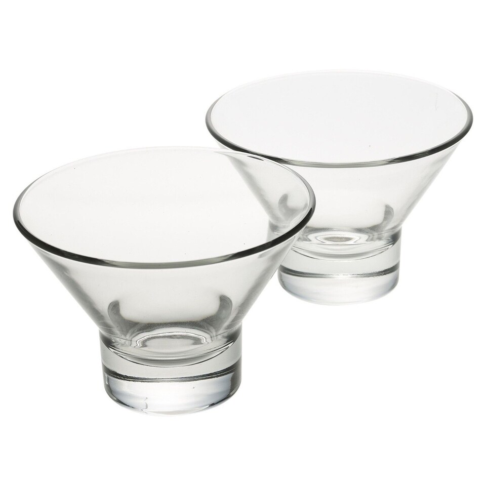 image 1 of Bormioli Rocco 37.5cl Ice Cream Sundae Dessert Glasses Set | Clear | 2