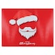 image 1 of Santa Claus Hat And Beard Dining Glass Chopping Board | Multi