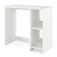 image 7 of COSTWAY Compact Computer Desk 80 x 40cm Small Writing Desk White