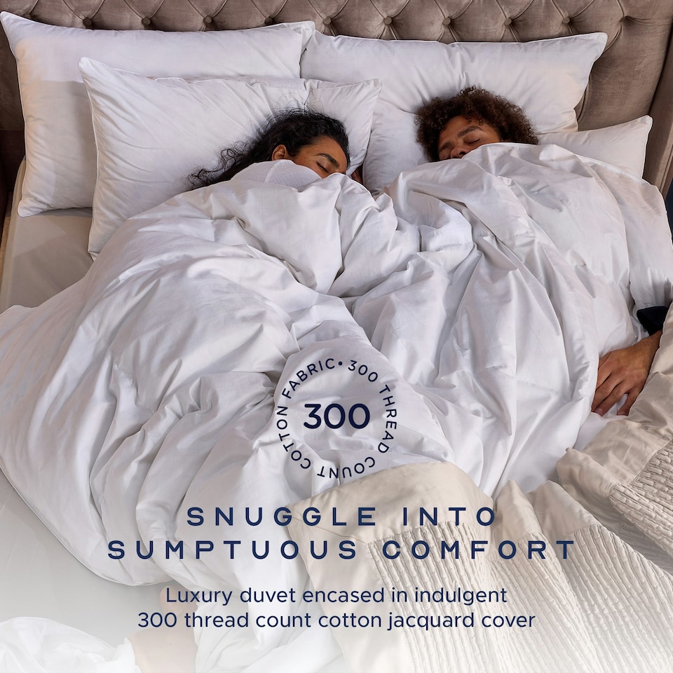 image 1 of Snuggledown Hungarian Goose Down Duvet, 13.5 Tog, Super King