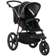 image 1 of HOMCOM Foldable Three-Wheeler Baby Stroller w/ Sun Canopy, Storage