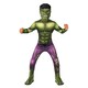 image 2 of Avengers Childrens/Kids Hulk Costume Set - Green/Purple - 5-6 Years