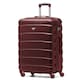 image 1 of Flight Knight 25" 4 Wheel ABS Hard Case Medium Suitcase 100+ Airlines Approved - easyJet, British Airways, Ryanair, Jet2, Emirates & Many More - Check-in | Purple | Burgundy | Medium