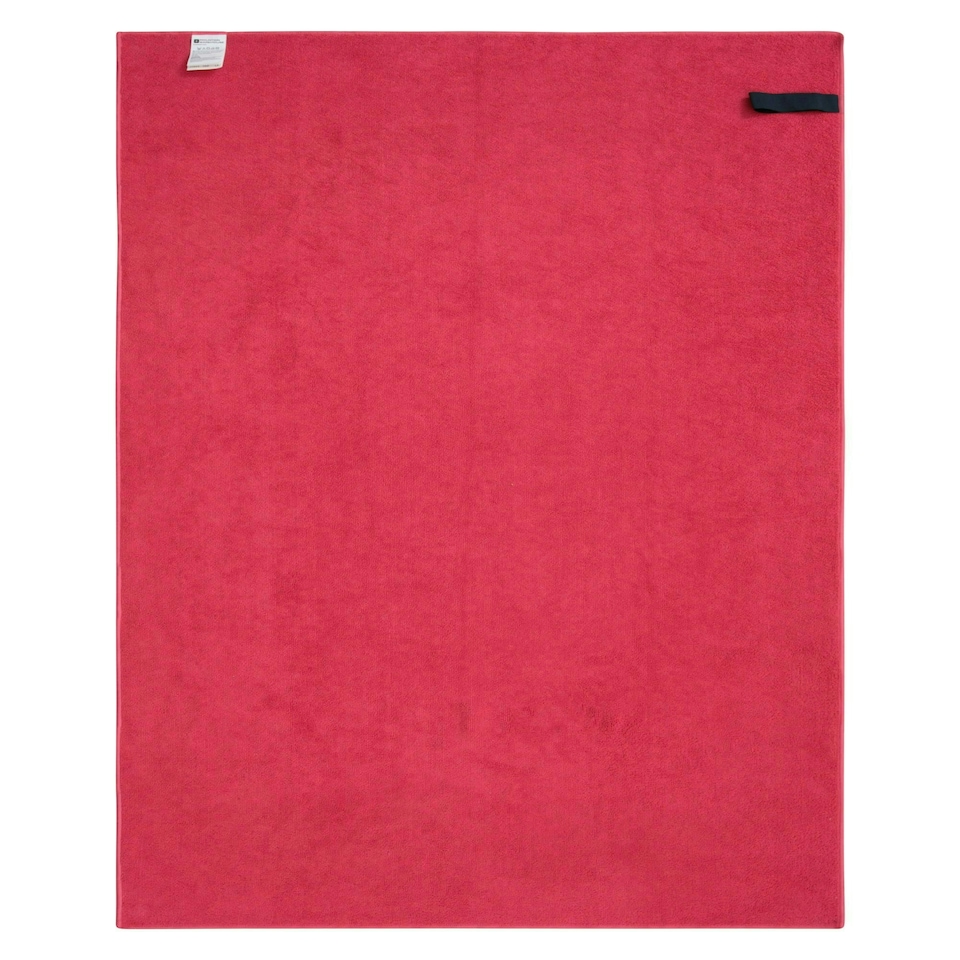 image 1 of Mountain Warehouse Micro Towelling Towel Absorbent Swimming Travel Accessory Pink | One size