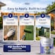 image 8 of HQC Garden Paint - Best Weatherproof For All Outdoor Wood & Furniture - Classic Grey - 5L