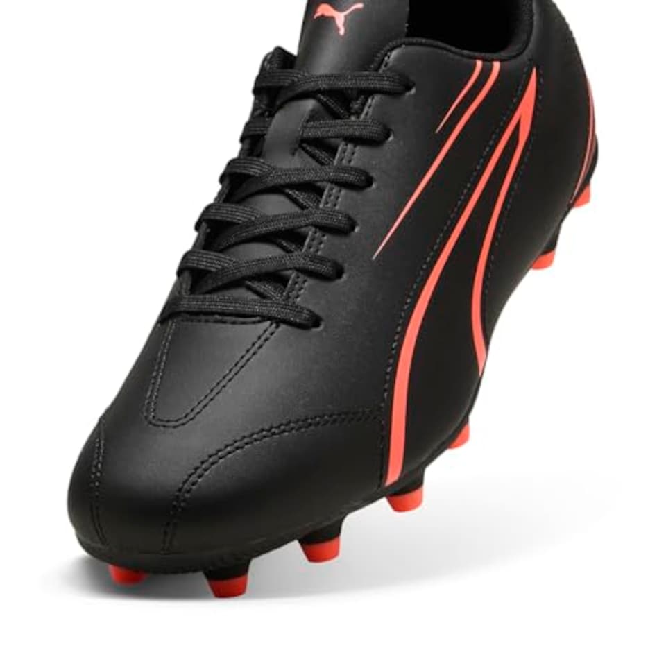 image 1 of Puma Vitoria Fg/Ag Football Boots - 10 - Black/Red