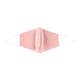 image 1 of Termin8 Satin Silk, Lightweight Breathable, Washable Face Mask, Blush Pink | Pink