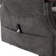 image 6 of Halton Electric Fabric Heavy Duty Single Motor Rise Recliner Lift Mobility Chair (Charcoal)