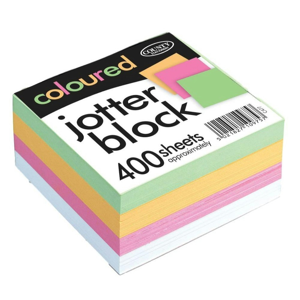image 1 of Coloured Jotter Black 400 sheets
