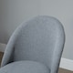 image 6 of Vinsetto Draughtsman Chair Home Office Ergonomic 5 Wheels Padded Seat Grey