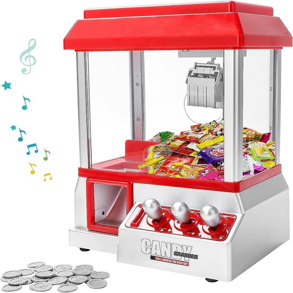 image 1 of Marco Paul Arcade Candy Grabber Machine Multi