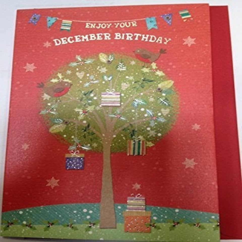 image 1 of Enjoy Your December Birthday, Birthday Card
