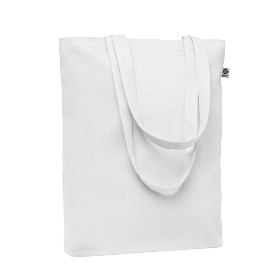 image 1 of MidOcean Coco Canvas Shopper Bag - White - One Size White