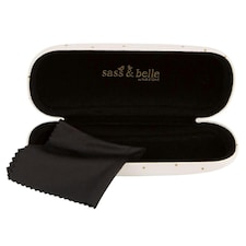 Sass & Belle Glasses Case Metallic Monochrome Awesome | Multi