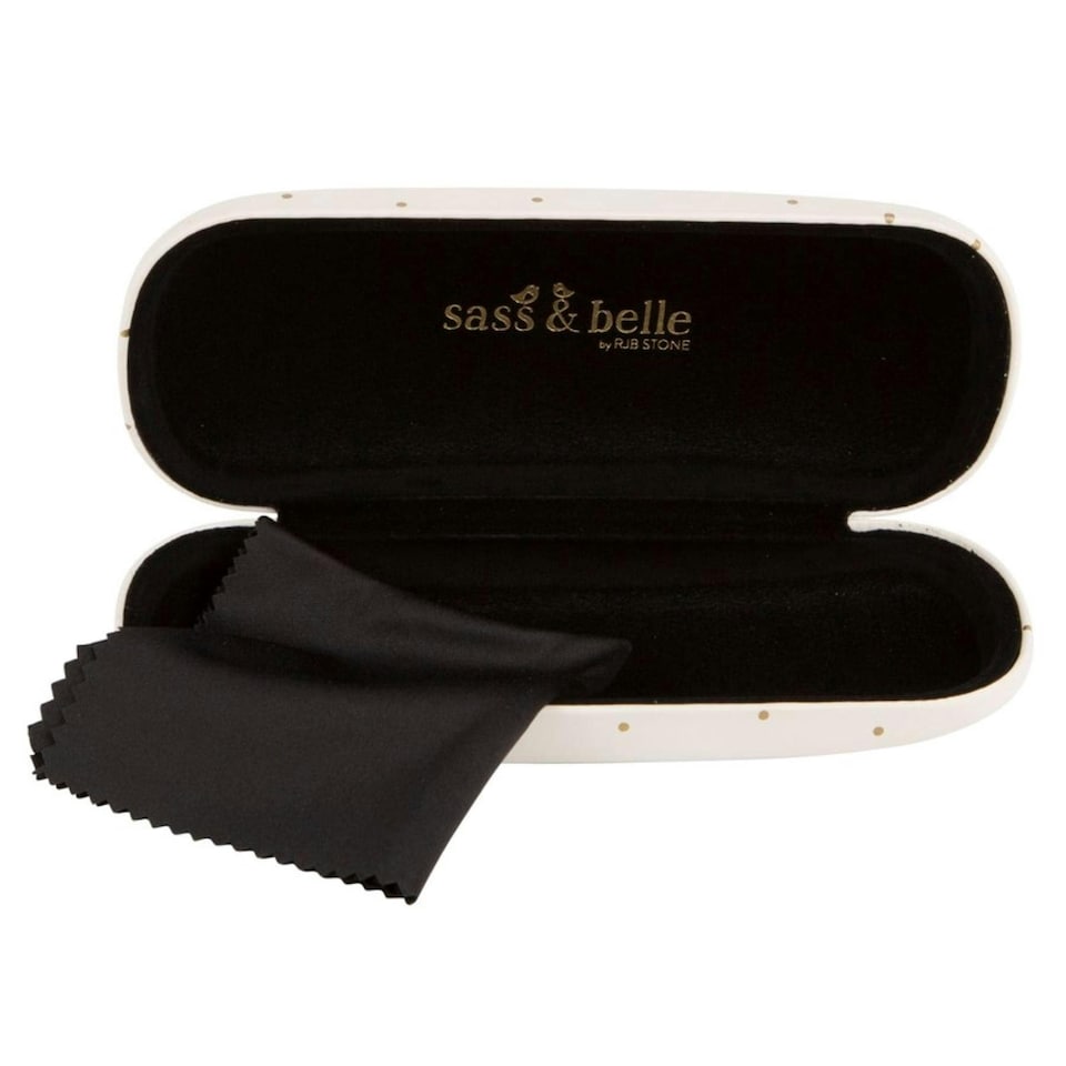 Sass & Belle Glasses Case Metallic Monochrome Awesome | Multi