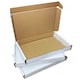 image 1 of 10 x C6 (160x110x20mm) White Single Wall Postal Mailing Die Cut Boxes White