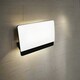 image 2 of CGC PARRY 15W LED Floodlight Black Body with Full Front White Opal Diffuser 1300lm 4000k Black